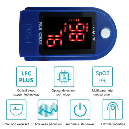Blood Oxygen Monitor Finger Pulse Oximeter