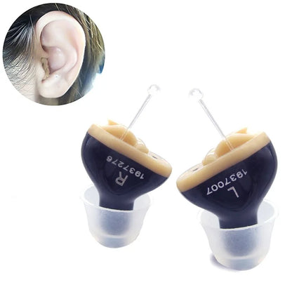 Mini Dual Hearing Amplifiers